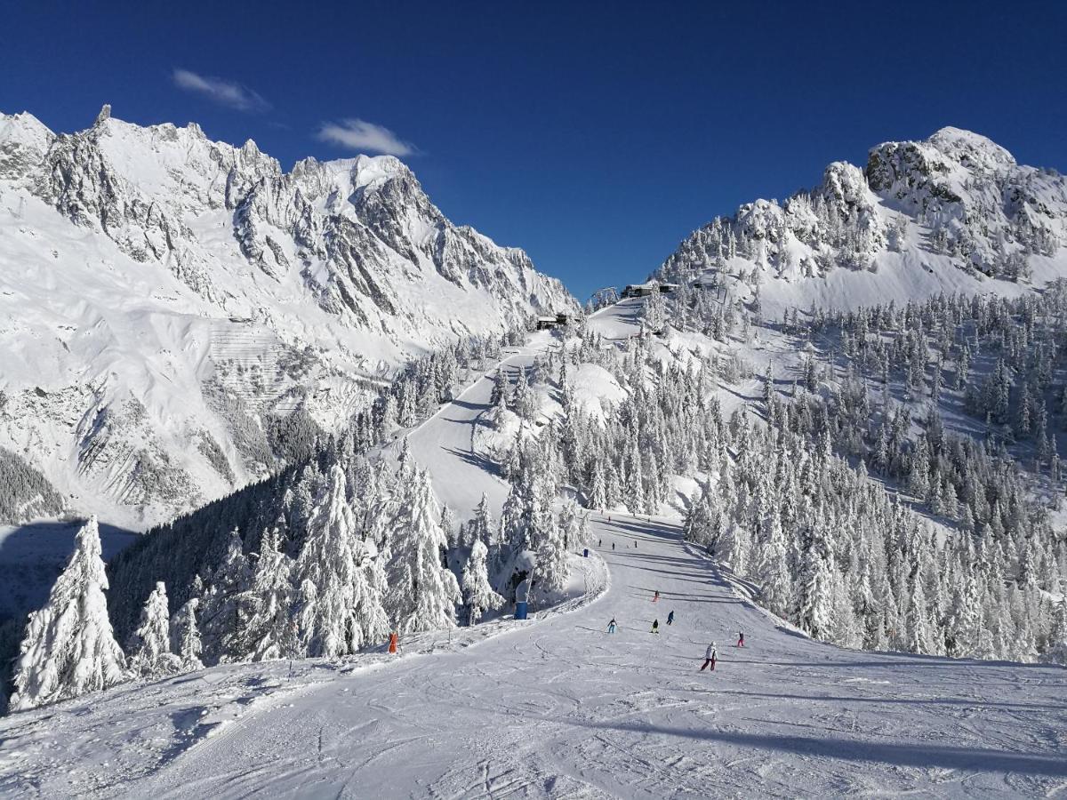 La Maison Des Guides - Trilocale A 500 Mt Dalle Piste Di Dolonne Courmayeur Exterior photo